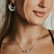 FRENCH RIVIERA|Jenine Earrings -kirkkaat juhlakorvakorut kukin (hopea)