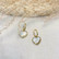FRENCH RIVIERA|Mon Amour Earrings -sydän 2 in 1 kirurginteräsrenkaat