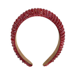 SUGAR SUGAR®, Lulu Hairband -punainen hiuspanta kimalluksin