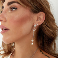 FRENCH RIVIERA|Star Earrings  -kirurginteräskorvakorut tähdin