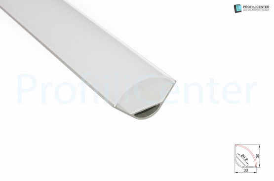 LED-alumiiniprofiili ALU015, 2 m