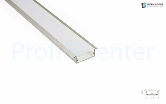 LED-alumiiniprofiili ALU016, 1 m