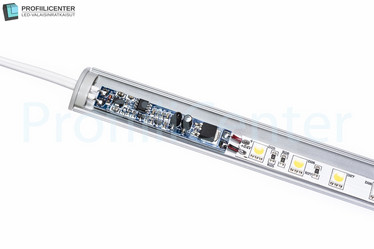 LED-kytkin IR-tunnistimella alumiiniprofiiliin