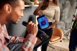 Salora S1 karaokekaiutin led-valoilla ja bluetoothilla UUTUUS 2023!