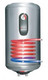 Lämminvesivaraaja ELCO Titan 60 litraa pysty/vaakamalli kierukalla