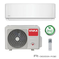 Ilmalämpöpumppu Vivax R-DESIGN 3,81kW, Valkoinen