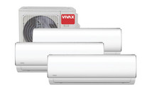 Vivax ilmalämpöpumppu 3 sisäyksiköllä, M-malli, 7,8 kW