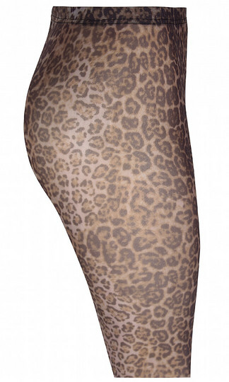 Ze-Ze läpikuultavat pantteri leggingsit