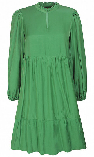 Ze-Ze pitkähihainen mekko (vihreä & musta)