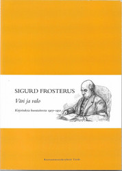 Frosterus, Sigurd: Väri ja valo : kirjoituksia kuvataiteesta 1903-1950