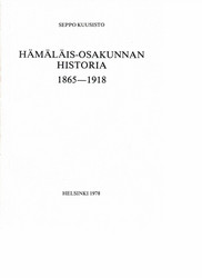 Kuusisto, Seppo: Hämäläis-osakunnan historia 1865-1918