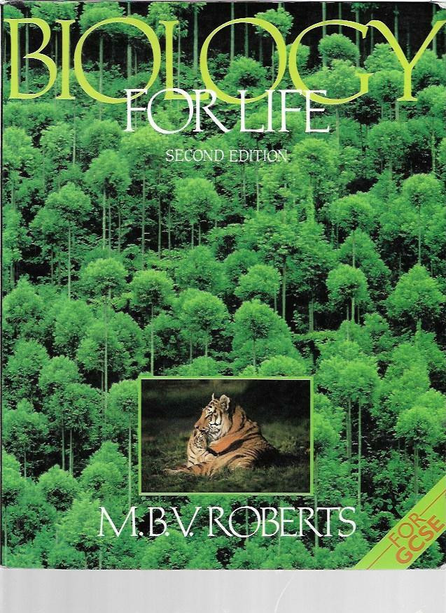 Roberts m b v biology for life kirjakauppa sataman tarmo