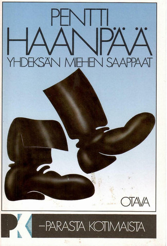 Haanpää, Pentti: Yhdeksän miehen saappaat : romaani