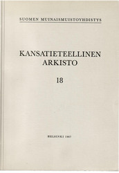 Kansantieteellinen arkisto 18