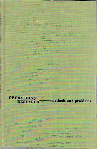 Sasieni, Maurice & Yaspan, Arthur & Friedman, Lawrence: Operations research