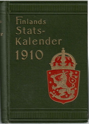 Finlands Statskalender för året 1910