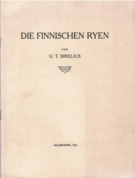 Sirelius, U. T.: Die finnischen Ryen