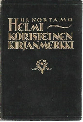 Nortamo Hj.: Helmikoristeinen kirjanmerkki