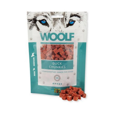 Woolf Duck Chunkies - Ankka kuutiot 100 g
