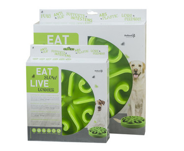 Eat Slow Live Longer - ruokakuppi, vihreä