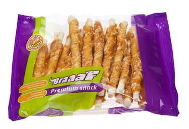 Braaaf Roll Sticks kana 12cm x 30kpl