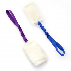 Tug-e-nuff - Sheepskin Bungee (musta)
