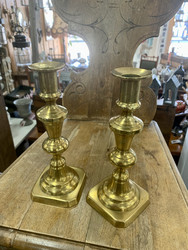 Antiikkiset kyttilänjalat, 1800-luvun kynttilänjalat, hinta parille