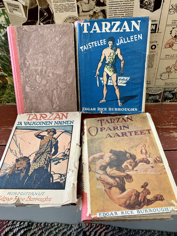 Vanhat Tarzan kirjat 40-luvulta, Edgar Rico Burroughs