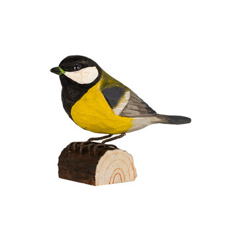 DecoBird, puinen koristelintu talitiainen, Wildlife Garden