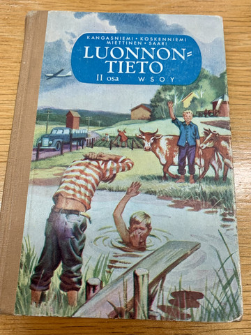 Luonnontieto II osa, Kangasniemi-Kosekenniemi-Miettinen-Saari, WSOY 59