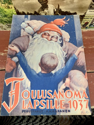 Joulusanoma lapsille 1937, vanhat lehdet, vanha joululehti