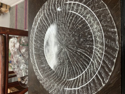Riihimäen lasi, Nanny Still, Tupru lautanen, halkaisija 24 cm