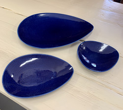 Rörstrand Blue Eld tarjoilukulho, Hertha Bengtson, 3 kokoa