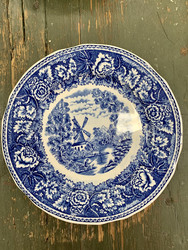 Arabia Maisema lautanen, sininen, eri kokoja (syvä, matala, pulla)