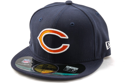 New Era 59Fifty NFL On Field Chicago Bears Game Cap, Fitted