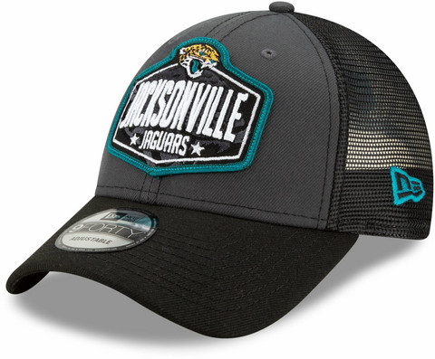 New Era 9Forty Jacksonville Jaguars Draft Trucker On Stage lippis