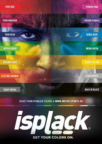 ISPLACK - Your Colored Eye Black