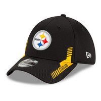 New Era 39Thirty 2021 Sideline Pittsburgh Steelers Flex Hat