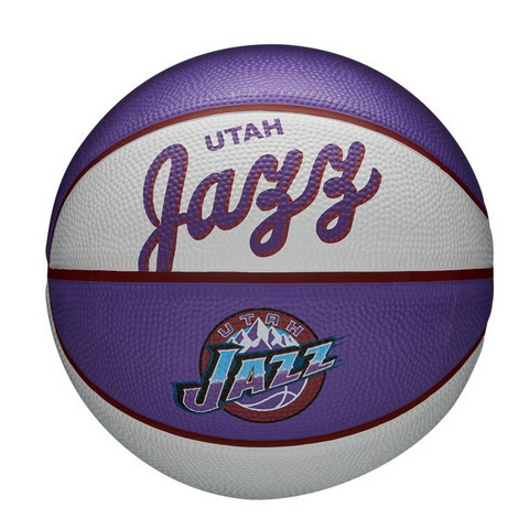 Wilson - NBA Retro Mini Basketball Utah Jazz