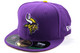 New Era 59Fifty NFL On Field Minnesota Vikings Game Cap, Fitted