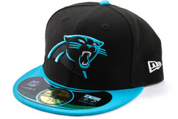 New Era 59Fifty NFL On Field Carolina Panthers Game Cap, Fitted