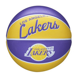 Wilson - NBA Retro Mini Basketball Los Angeles Lakers