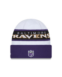 New Era - NFL Tech Knit Sideline 2023 Beanie Baltimore Ravens
