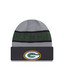 New Era - NFL Tech Knit Sideline 2023 Beanie Green Bay Packers Grey