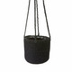 Hanging basket black