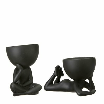 Pot Thinker Sitting