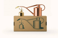 Haws Classic watering set Copper/Brass