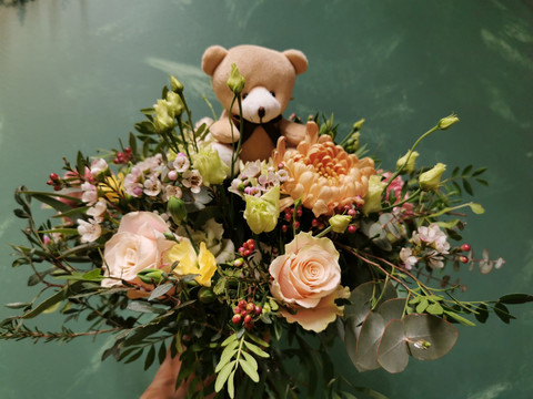 Bouquet Teddybear