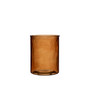 Vase cylinder Amber