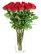 Bouquet of long roses